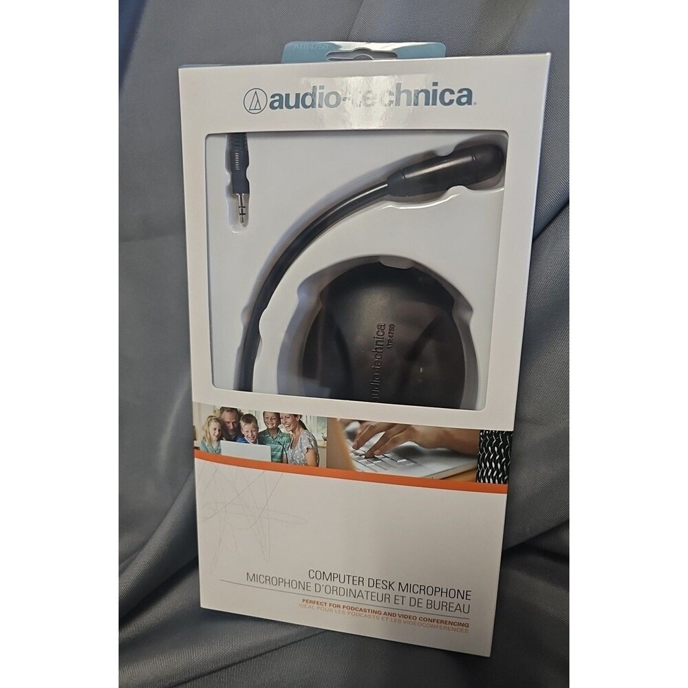 Audio Technica ATR4750 Omnidirectional Condenser Gooseneck Desk Microphone